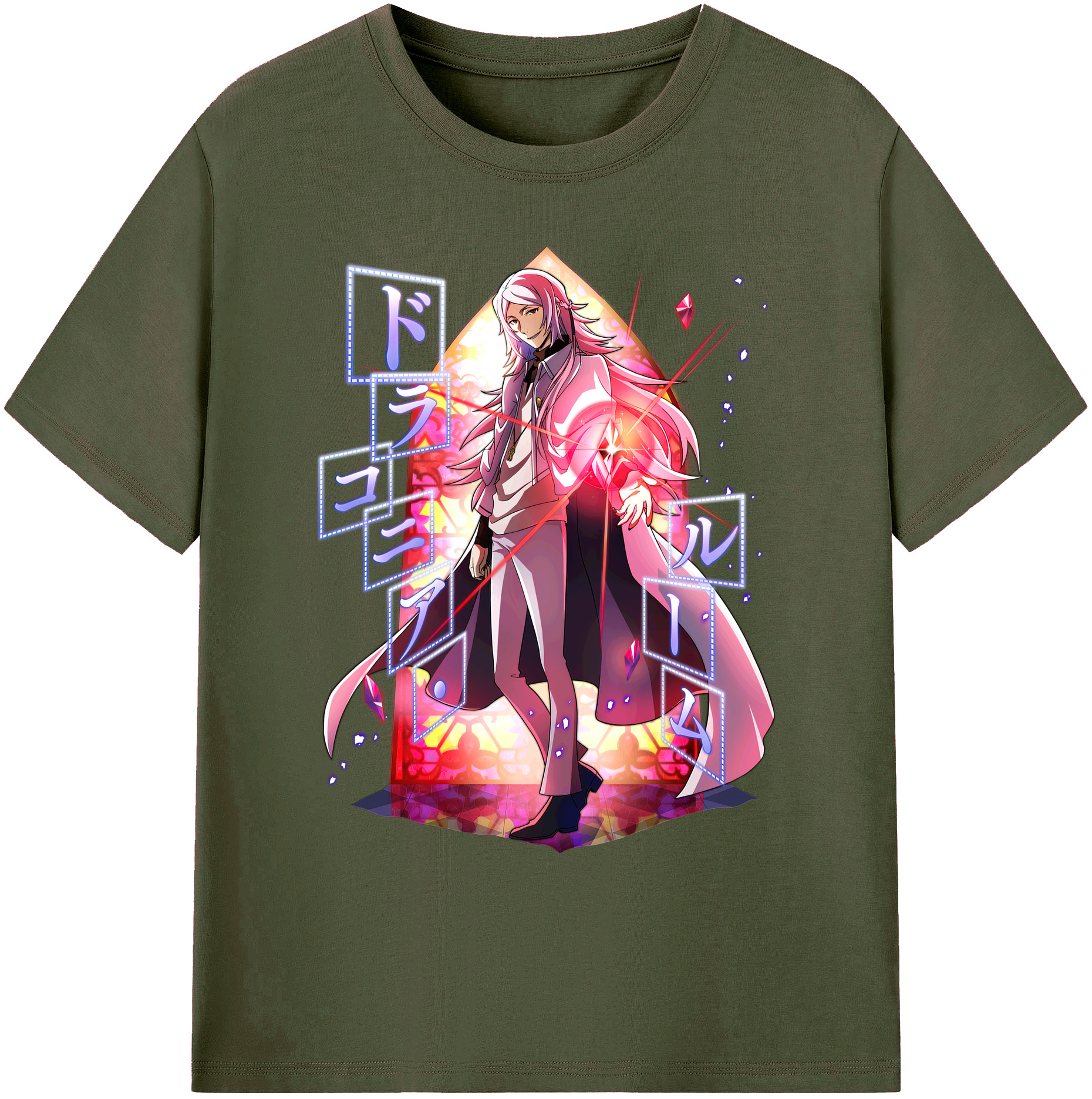 （画像用） 文豪ストレイドッグス Bungo Stray Dogs 綿100％ メンズ半袖Tシャツ｜肌触りやわらか＆通気性